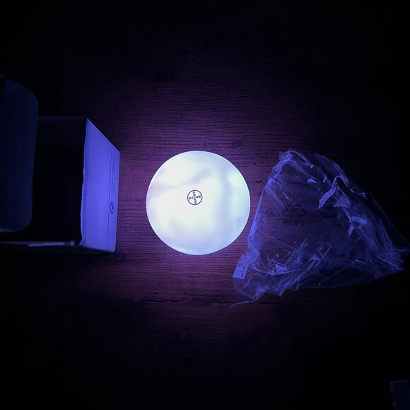 RGB Changing LED Globe Orb Light - Picture 7 of 11